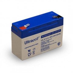 Batterie au plomb UL3.5-4 Ultracell 4V 3.500mAh