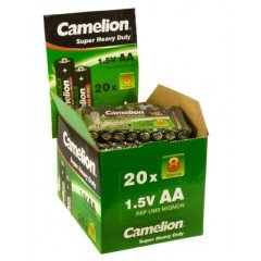 Display Green 160 piles AA / R06 Camelion 