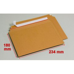 Lot de 200 Enveloppes cartonnées ouverture latérale BBX1X 234x180 mm
