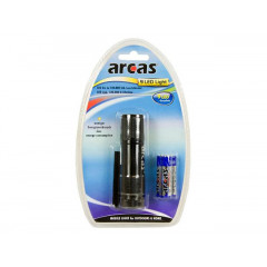 Arcas Lampe de poche 9 LED avec 3 x piles AAA