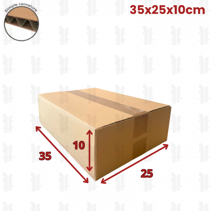 20 cartons caisse américaine 30x25x10 (fefco 201)