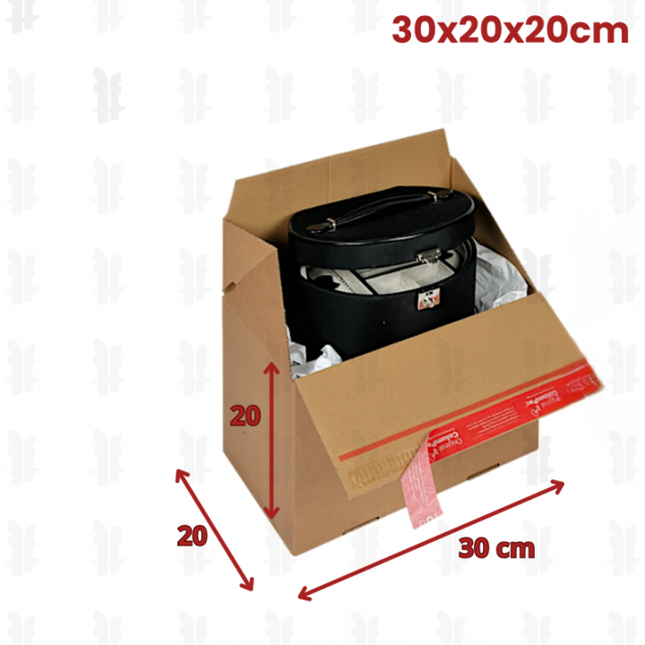 Colompac Eurobox M CP 154 302020 boite carton fond double