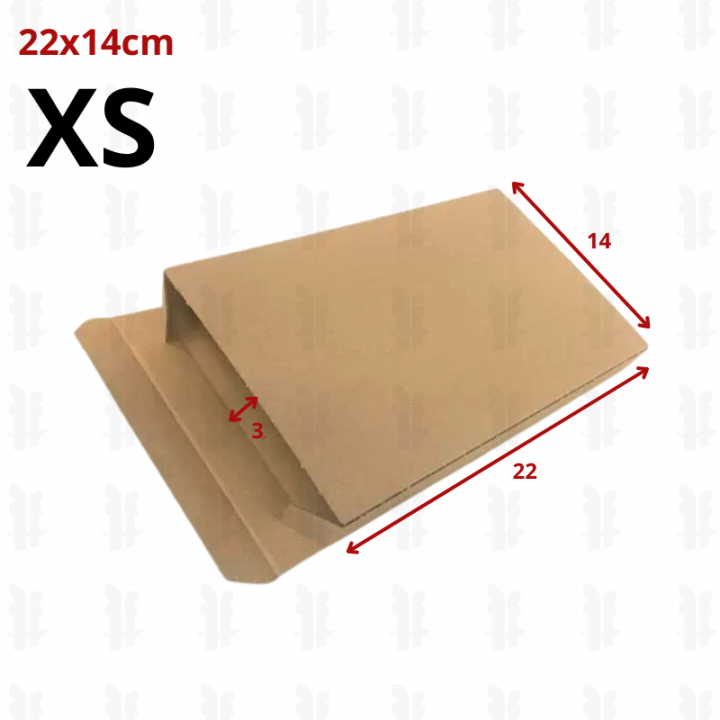 100 Boîtes lettre suivie max 3cm Format XS 219x140mm - 1