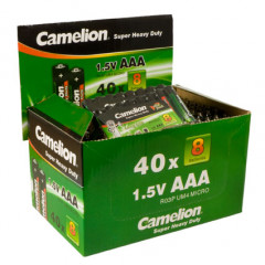 48 piles Camelion green R03 AAA (LR03) MIGNON BÂTON pas cher