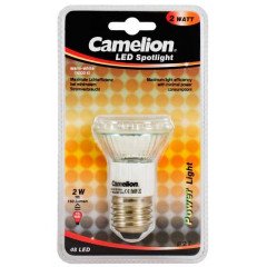 Ampoule 2W E27 (3000K) 48 LED Spot Camelion