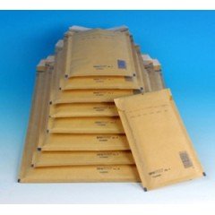 100 ENVELOPPES A BULLES T4 (175*265) BRUNES